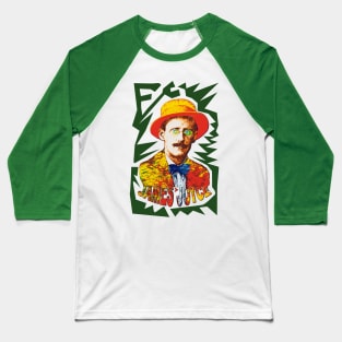 James Joyce - The Odyssey of an Irishman Baseball T-Shirt